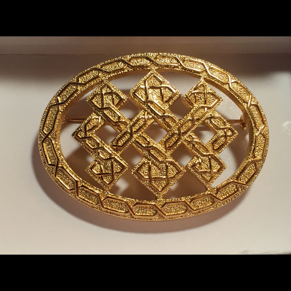 Christian Dior Large Vintage Brooch